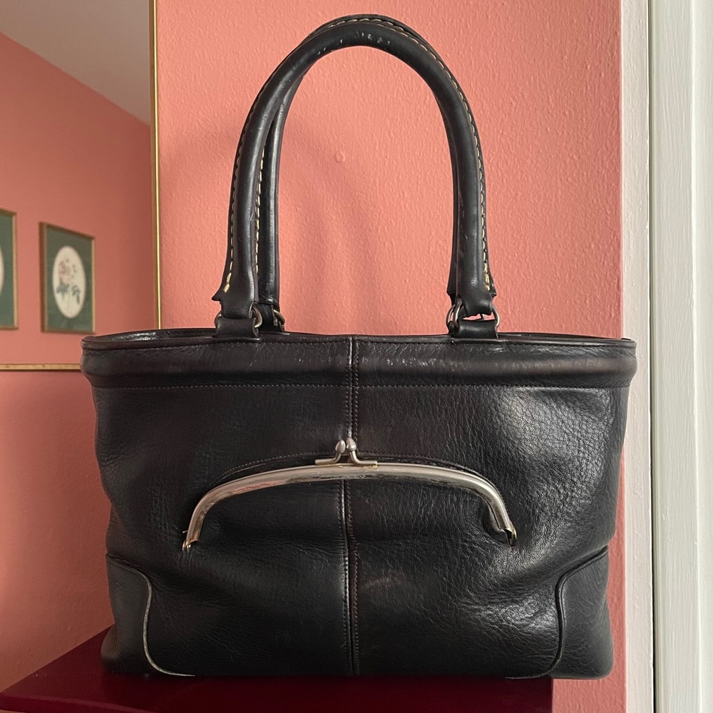 1960s Pre-Creed Vintage Coach Bonnie Cashin Bag